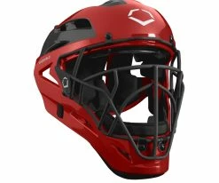 EvoShield – Pro-SRZ Catcher’s Helmet – Scarlett (WB5708405)