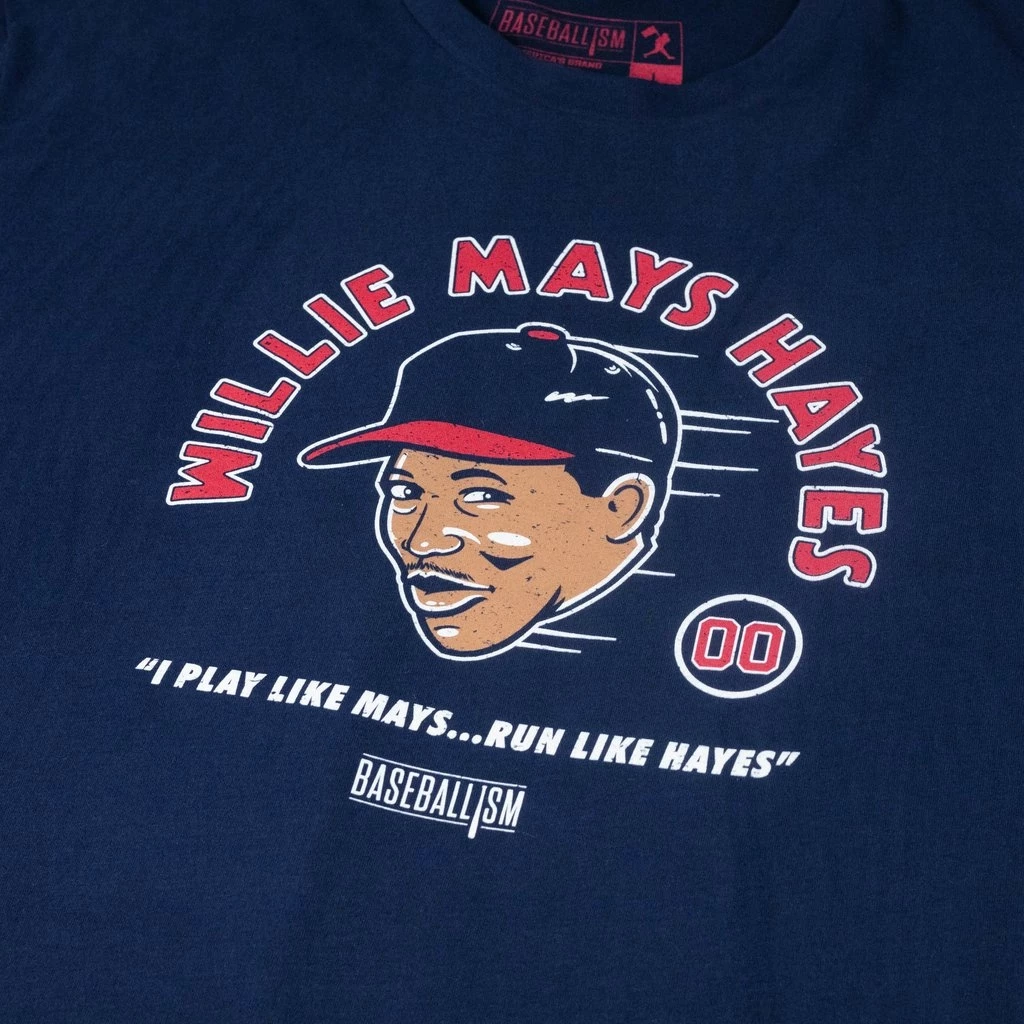 Baseballism – Willie Mays Hayes T-Shirt (Men’s) 4 Baseballism – Willie Mays Hayes T-Shirt (Men’s) - Image 2