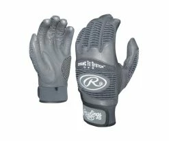 Rawlings Adult Workhorse 950 Series Batting Glove – Grey