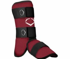 EvoShield SRZ-1 Batter’s Leg Guard – Adult Size (WTV1112) -Baseball Fantastic Store products wtv1112 maroon