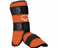 EvoShield SRZ-1 Batter’s Leg Guard – Adult Size (WTV1112) -Baseball Fantastic Store products wtv1112 orange