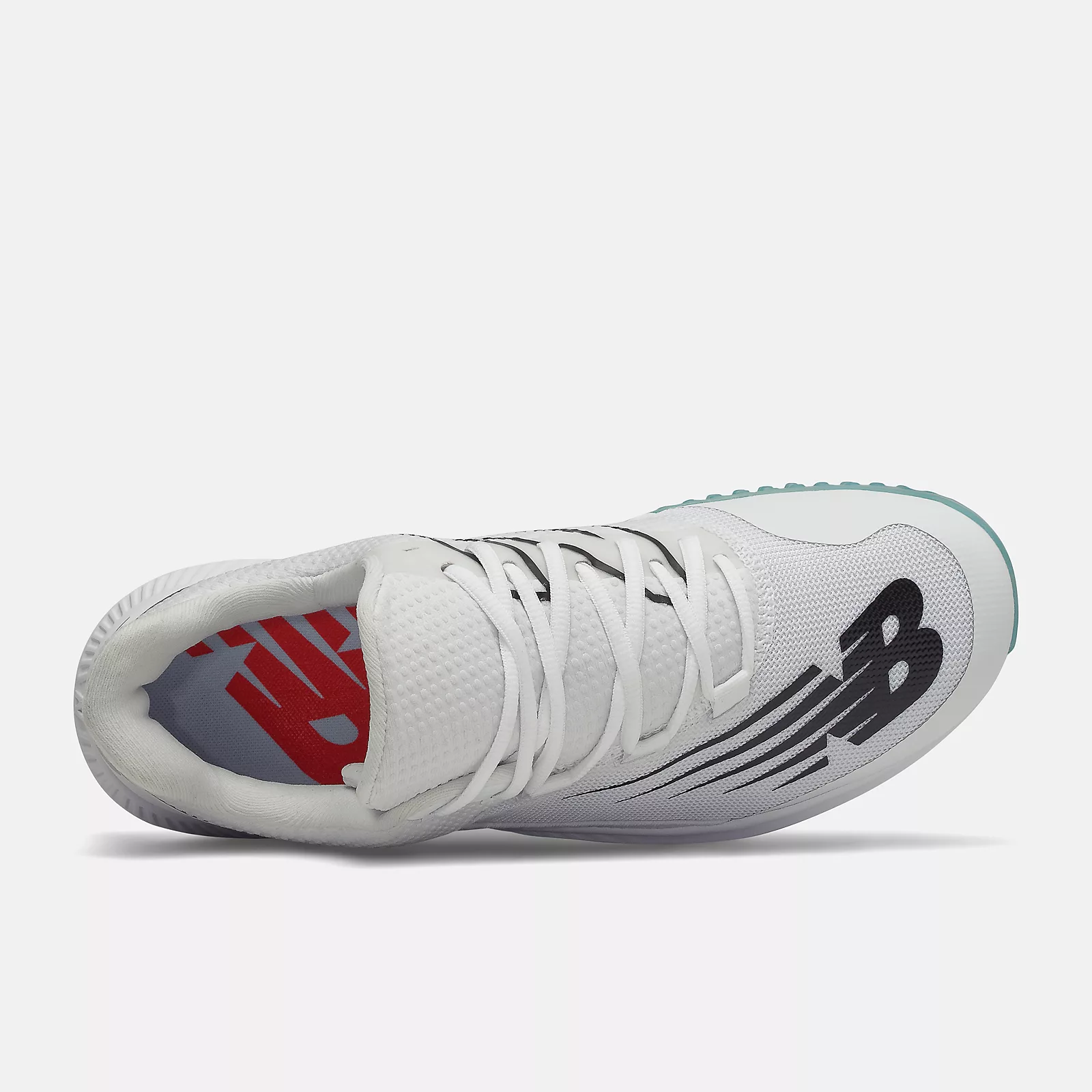 New Balance Turf Shoes – White FuelCell 4040v6 (T4040TW6) 6 New Balance Turf Shoes – White FuelCell 4040v6 (T4040TW6) - Image 4